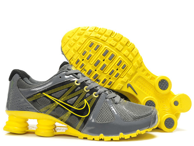 566XZ47 2014 Homme Gary Jaune Nike Shox Turbo Chaussures