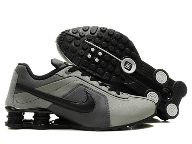 Homme 525ZR79 2014 Gris Noir Nike Shox R4 Fashion Chaussures