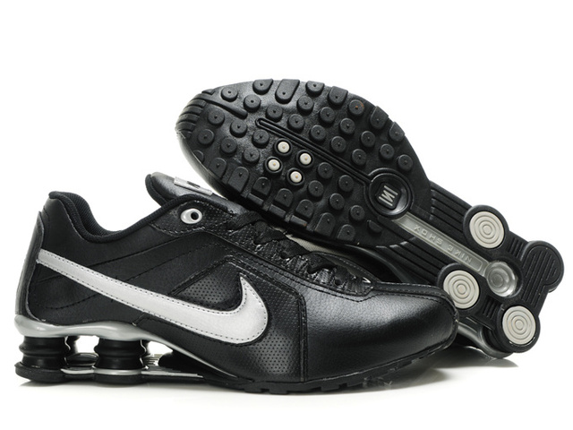 Nike Shox R4 Chaussures Noir Silvery 981IU24 2014 Homme