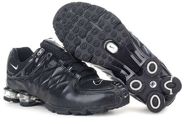 Nike Shox R4 Fashion Chaussures Noir Silver 468LB27 2014 Homme