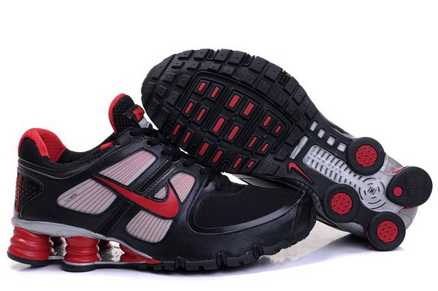 Nike Shox Turbo Chaussures Noir and Rouge 438YC59 2014 Homme