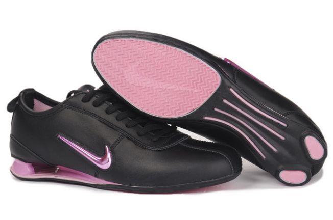 905BL25 2014 Nike Shox Rivalry Femme Electroplat Noir/Rose
