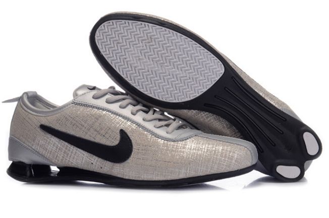 Blanc/Silver-Noir Nike Shox Rivalry Premium 891OP12 2014 Homme