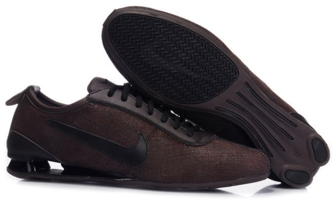 Homme Brun/Noir Nike Shox Rivalry Premium 406ST09 2014